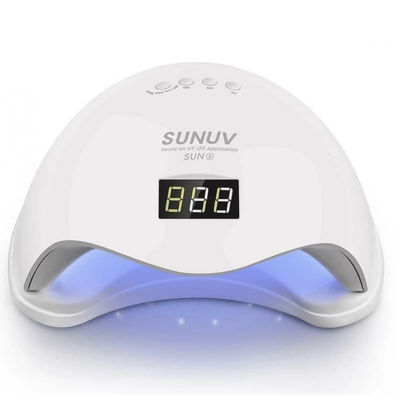  UV LED Nail Lamp, SUNUV Gel Nail Light for Nail Polish 48W UV  Dryer with 3 Timers SUNone : Beauty & Personal Care