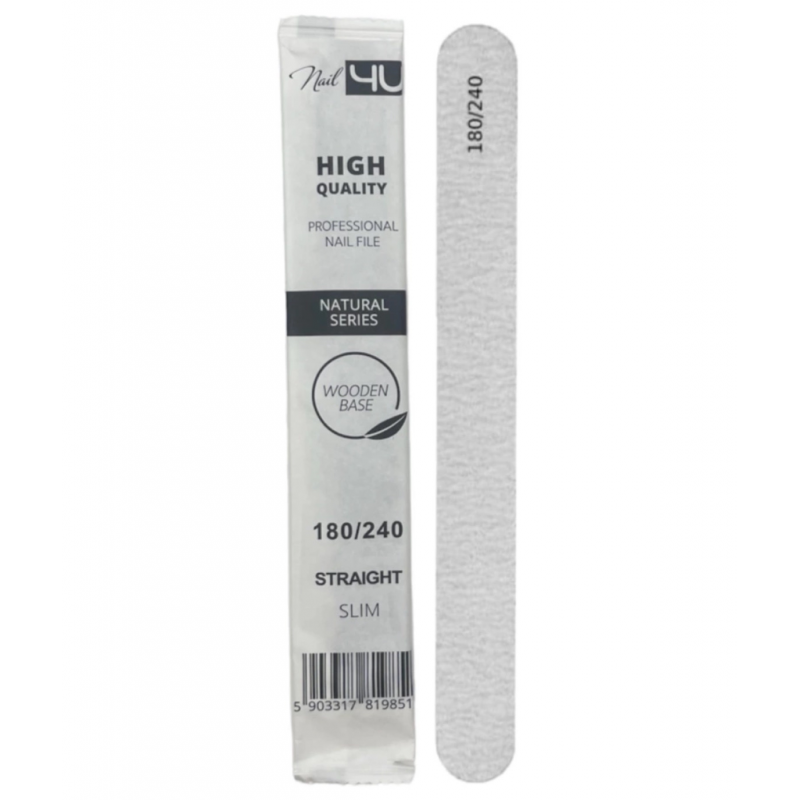 Nagu vīles NAIL4U, 180/40, straight, slim, 50gb.